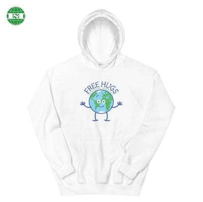 China Personalized Logo Cotton Men Women Sweatshirt Breathable Hoodies Pull Over for sale