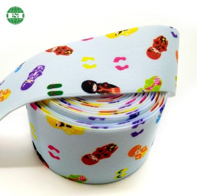 China Cartoon Print Elastic Personalized Elastic Band for Kids Underwear for sale