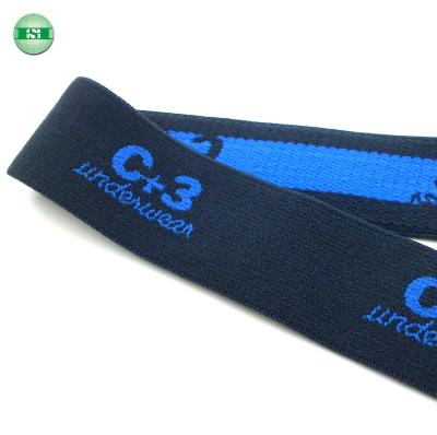 China Company Name Customized Elastic Knitted Elastic Waistband For Boxer for sale