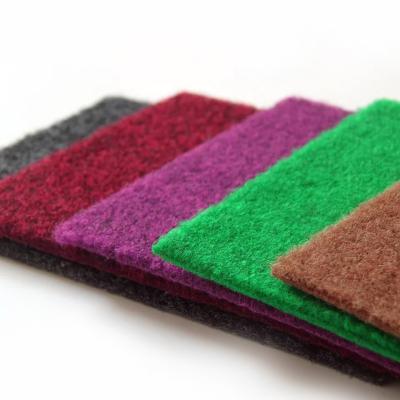 China Colorful Needle Punch Polyester Velor Carpet Durable Car Rug Shaggy Carpet for sale