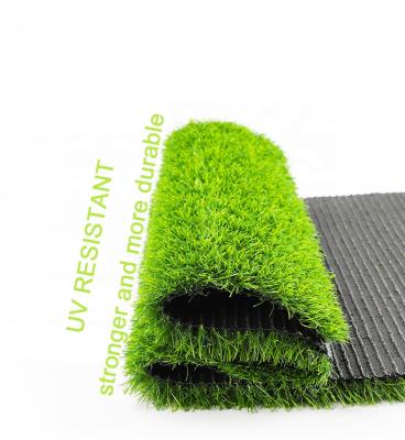 China Washable Synthetic Artificial Grass Balcony Garden Decor , Drainage Holes Faux Grass Cover Mat For Pets for sale