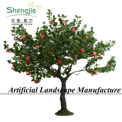 China China Factory Wholesale Customized Crystal Artificial Apple Tree Outdoor/Indoor/Garden Decoration For Decoration for sale