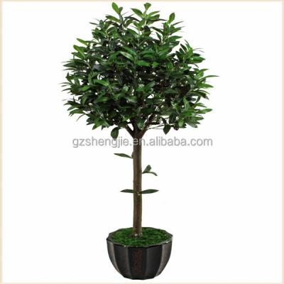 China Greenery ornamental artificial plastic olive tree for sale