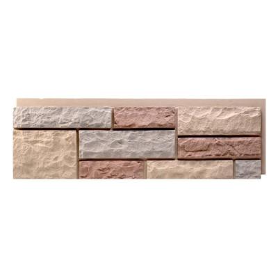 China Natural Multicolor Cultured Slate Farmhouse Garden Stone Veneer Panel For Cladding for sale