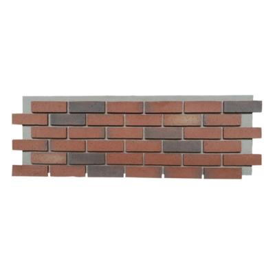 China Wholesale Modern Red Brick Custom Made High Quality Artificial Stone Culture Stone Wall Panel for sale