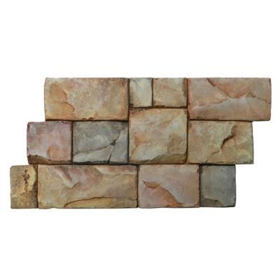 China Farmhouse Faux Cultural Stone Look Wall Tiles for sale