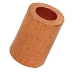 China Round Copper Wire Rope Ferrules Sleeve Stop Button for Crimping for sale