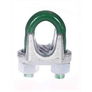 China Hot Dip Galvanized Drop Forged wire rope clamps With Carbon Steel for sale