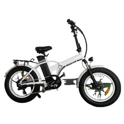 China Fat tire foldable steel 250w 500w 750w 350w folding electric bicycle with 48V 10.4AH lithium, fold electric bike for sale