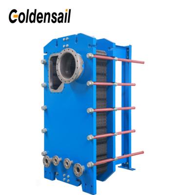 China High performance Semi-welded EC500 Evaporator Plate heat exchanger for food industry and marine application for sale