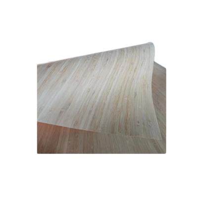 China Sustainable Vertical Grain Thickness 0.3/0.6/0.8/1mm Caramel Color Bamboo Veneer For Lamp for sale