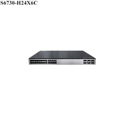 China S6730-H24X6C Industrial Ethernet Network Gigabit Campus Switches 24 10GE SFP+ Ports, 6 40GE QSFP 28 Ports Switch S6730-H24X6C for sale