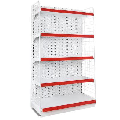 China Hot Sale Double Sided Gondola Shelves Grocery Display Rack For Supermarket Deli for sale