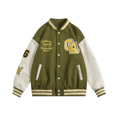 China Breathable Hot Selling Custom Cool Style Parka Varsity Jackets For Men for sale