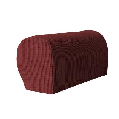 China Factory Wholesale Price Corn Kernel Easy Clean Armrest Covers Stretch Armrest Covers Spandex Polyester Armrest Covers for sale