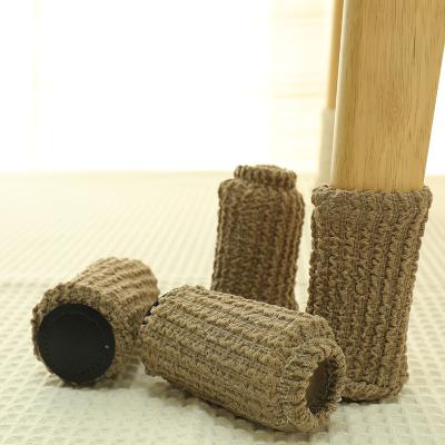 China Factory Price High Elastic 4pcs Set Chair Leg Floor Protector Chair Leg Bumps Chair Leg Foot for sale