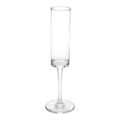 China Wholesale 170ml Shatterproof Clear Plastic Champagne Glass 5.6oz Champagne Glasses Tall Stem Tulip for sale