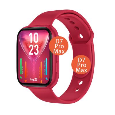 China Wholesale MP3 Playback Kids Waterproof GPS Location Smart Watch Blood Pressure Pro Max Sports Smartwatch Series 7 D7 Manufacturer for sale