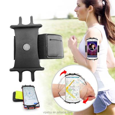 China Vipetsy Adjustable Universal Sports Armband Phone Mount Wristband Mobile Phone Holder Arm Band Running Case For Xiaomi Samsung for sale