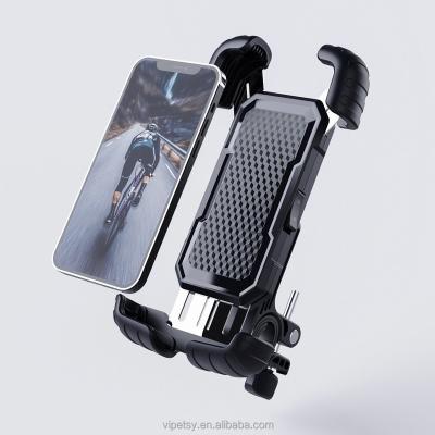 China Wholesale Custom Adjustable Handlebar Handlebar Vipetsy Logo Universal Bike Mobile Phone Mount Vipetsy Mobile Phone Holder For Bicycle for sale