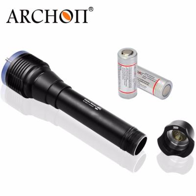 China ARCHON D22II W28II XM-L U2 1200 Lumens LED Underwater Rechargeable Torch Activity Diving Flashlight for sale