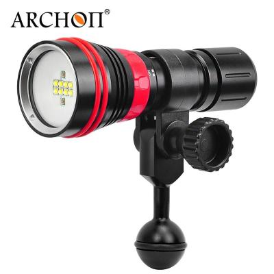 China Durable Aircraft-Grade Aluminum Archon W32VR 2000 Lumen Red Light Air Diving Photography Underwater Videos for sale