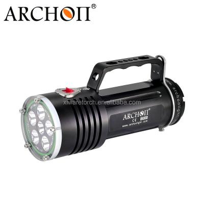 China ARCHON WG66 Scuba Diving Equipment 500 Lumen 200m LED Camping Waterproof Diving Flashlight for sale