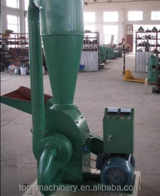 China Make wood sawdust TOPS420C wood hammer mill with cyclone price for sale