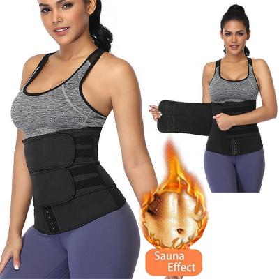 China PY-160 Breathable Neoprene Body Shaper Waist Trainer For Women Slimming Reducing Shaper Tummy Sweat Shapewear Workout Trimmer Belt Corset for sale