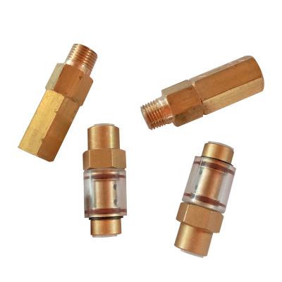 China Factory Direct Sale Visual Screw Air Compressor Check Valve Check Valve Air Compressor Spare Parts for sale