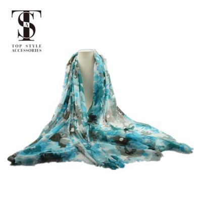 China Soft Feeling Warm Women's Winter Long Neck Scarf Wrap Shawl Stole Woven Scarves for sale