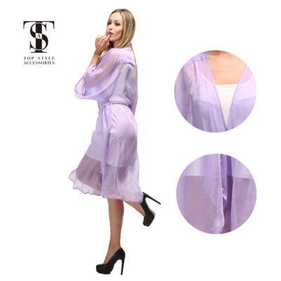 China New printing high quality soft private custom made silk pajamas for women for sale