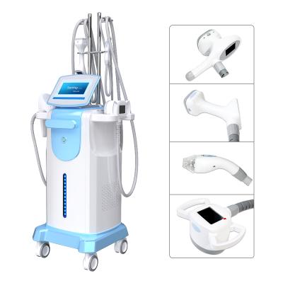 China Weight Loss Vacuum Thearpy System Fat Loss Cellulite Removal Vacuum Cavitation RF Body And Face Slimming Machine V99 for sale