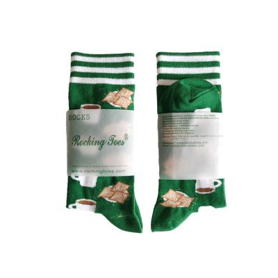 China Special Paper Material Candle Customized Socks Packaging Label for sale