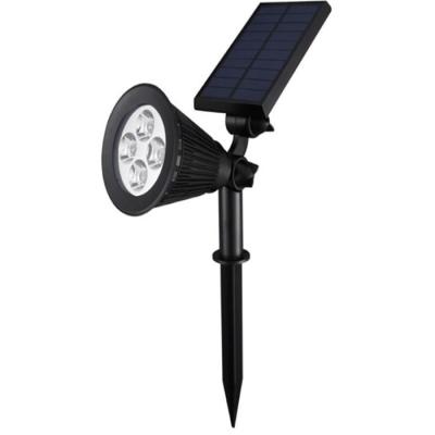 China Garden Yard Outdoor Motion-activitated Solar Waterproof Spot Garden light IP66 with RGB Led buld Canco for sale