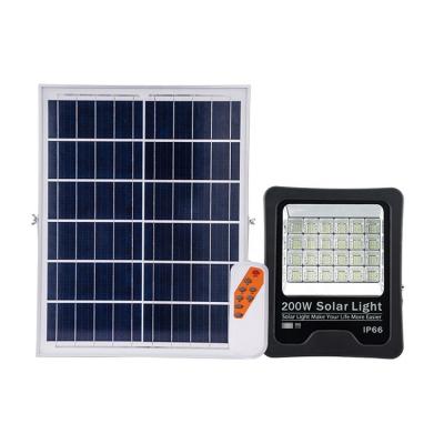 China Outdoor ROAD High Power Solar Led Flood Light With Light Remote Security With Sensor 3 Years Warranty for sale