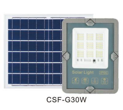 China Garden Canco 300W Solar Powered IP66 Garden Lighting Outdoor Solar Motion Lights With Huge Capacity Battery for sale