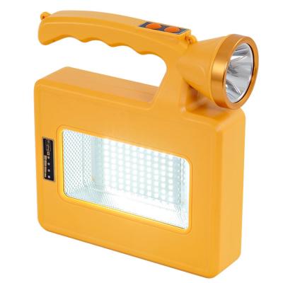 China Cheap Price Residential Led Emergency Light Portable Rechargeable Led Hand Lamps With Flashlight Work Light Portable Led Flood Light for sale