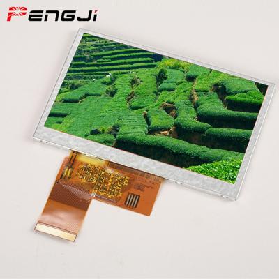 China 4.3 inch 4.3 inch touch screen 480*272 tft lcd display module IPS panel RGB 40 terminals for sale