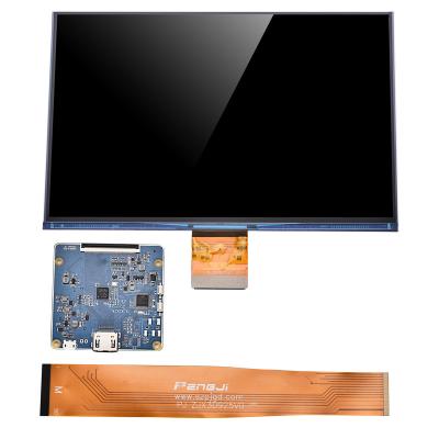 China 9.25 Inch PJ3D925V1 6K Mono Multi-Axis LCD Screen With HDMI Board Resolution 5760*3600 LCD Screen For 3D Printer for sale