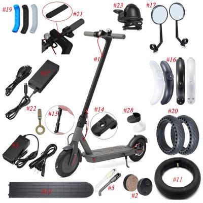 China Various Repair Spare Spare Part Scooter Parts Rubber Wholesale Accessories For Xiaomi M365 Mijia Bird Electric Scooter / for sale