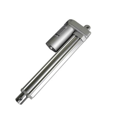 China 6mm/s 12v 1200N Mini Linear Actuator Waterproof Industrial Linear Actuator For Fan for sale