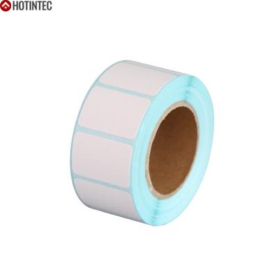 China Heat Sensitive Consumable Sticker 60mm*40mm Custom Roll Direct Thermal Barcode Label Blank Stickers for sale