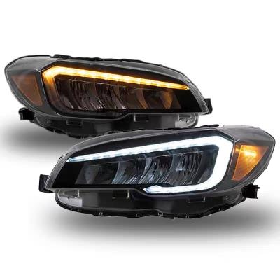 China Auto Lighting System WRX STI LED DRL Headlight Assembly For 11th Generation Subaru Impreza 2015 for sale