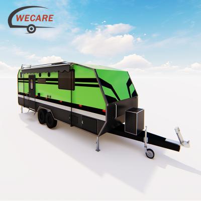 China Travel trailer WECARE 700*210*210cm the lastst airstream travel trailer for sale for sale