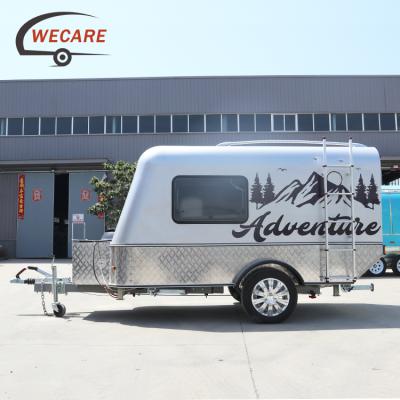 China Mini Travel Trailer Wecare Car Camper Trailer Off Road Sleeper Travel Trailer for sale