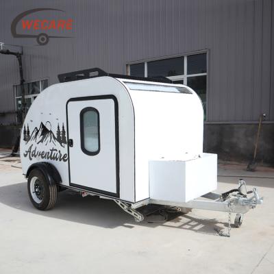 China Valid Travel Trailer Wecare EEC Travel Trailer Camper Motorhome Caravan For Sale for sale