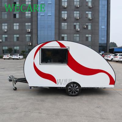 China Travel trailer small off road rv caravan camper trailers australian standards for sale