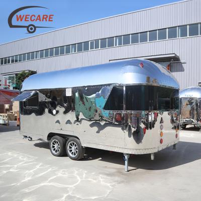 China Hot Selling Travel Trailer Airstream Camping Travel Trailer RV Caravan Motorhome for sale