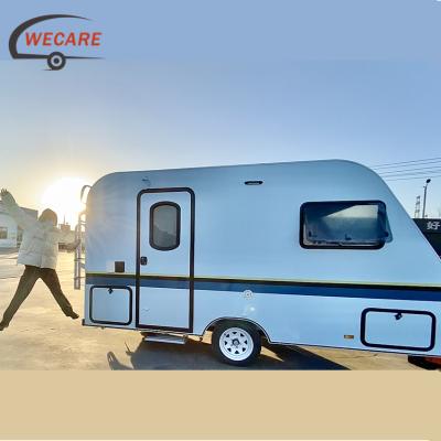 China Travel Trailer Wecare Trailer Camper RV Caravan Trailers Camping and Travel for sale